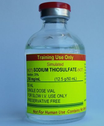 Simulated Sodium Thiosulfate (5 vials/unit) - Click Image to Close